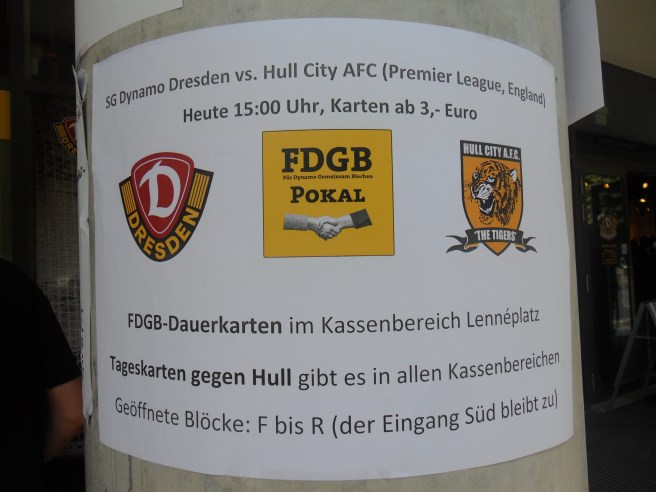 Dynamo Dresden vs Hull City