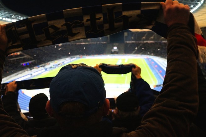 Hertha BSC scarf