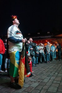 Argentina vs Germany fans