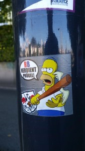 Nein zu RB Leipzig Aufkleber