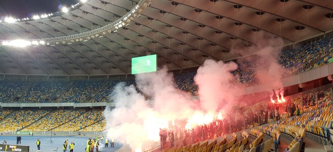 Chornomorets Odessa pyro