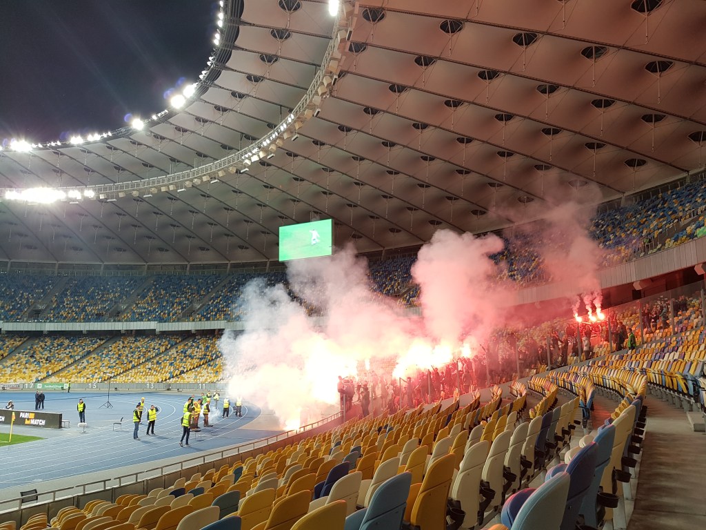 Chornomorets Odessa pyro