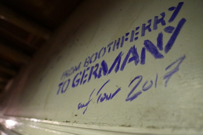 From Boothferry To Germany on tour