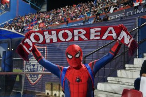 Football Spiderman