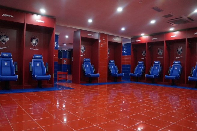 Johor Darul Tazim dressing room