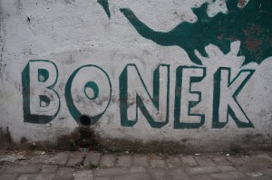 Graffiti bonek
