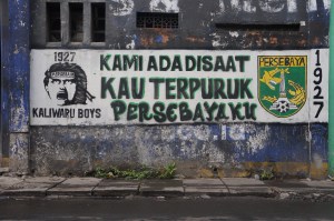 Persebaya fans graffiti