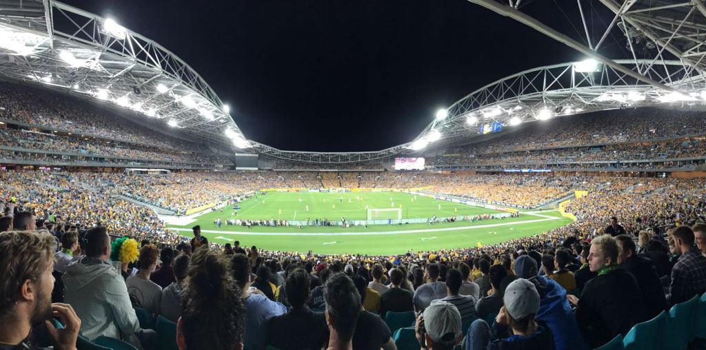 Football fans Socceroos
