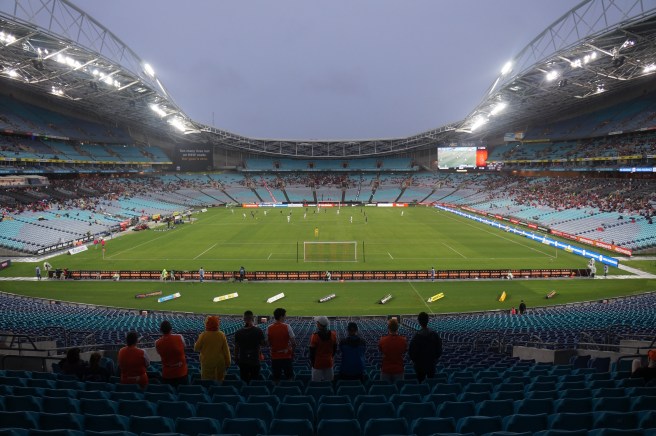 Brisbane Roar away fans