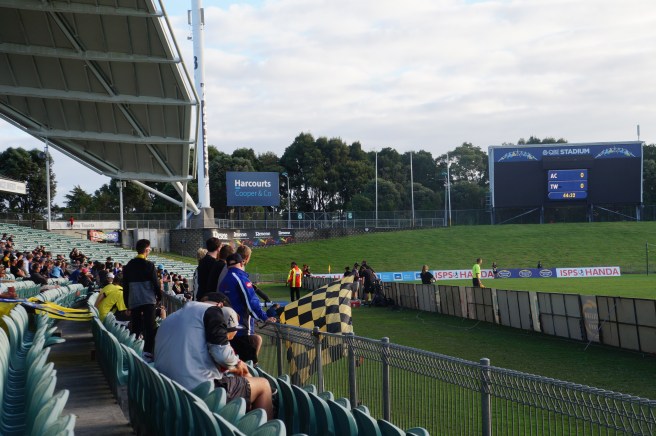 Team Wellington away fans