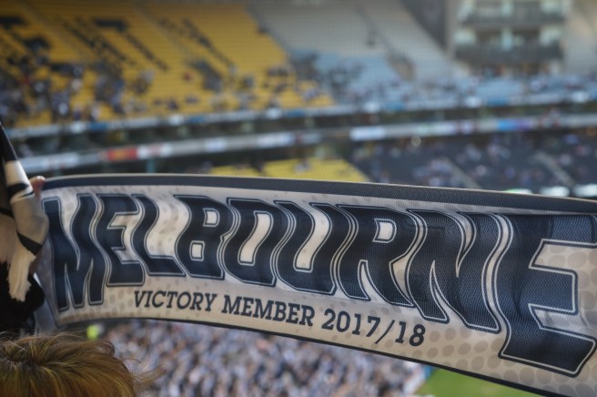 Melbourne Victory Football fans