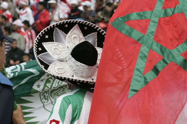 Morocco Football fans world cup