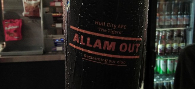 Hull City Allam Out sticker