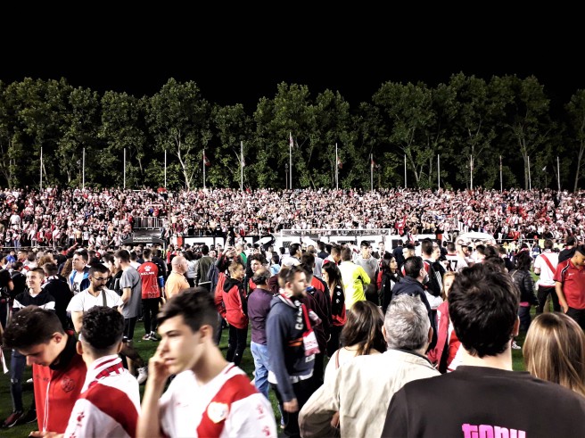 Rayo Vallecano Madrid fans