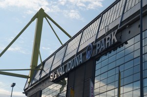 Westfalenstadion sunrise
