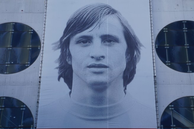 Johan Cruyff black and white