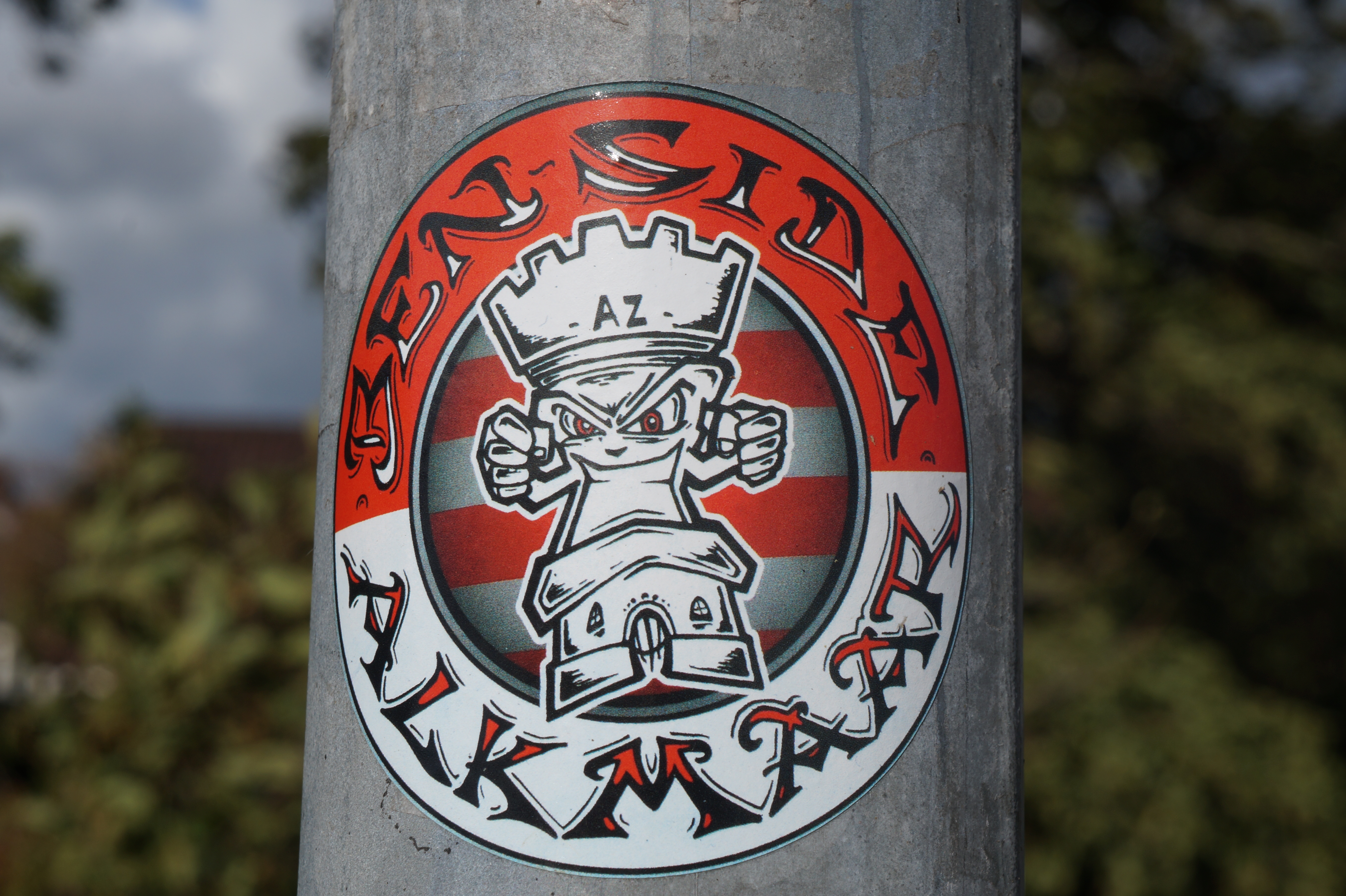 Ben Side Alkmaar Ultras sticker