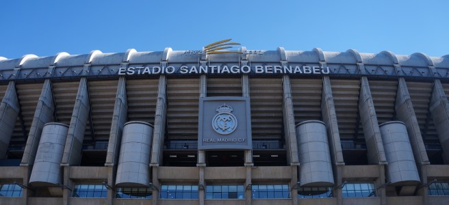 Bernabeu main entrance