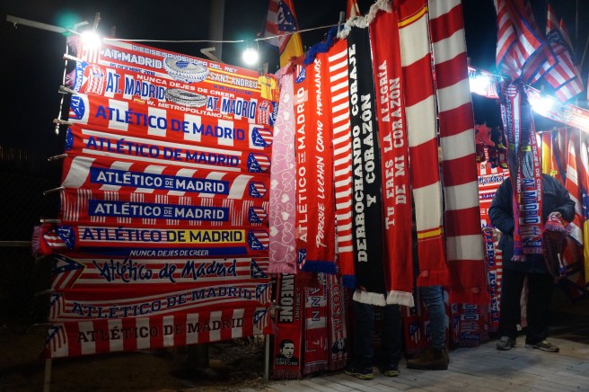 Atlético Madrid scarves