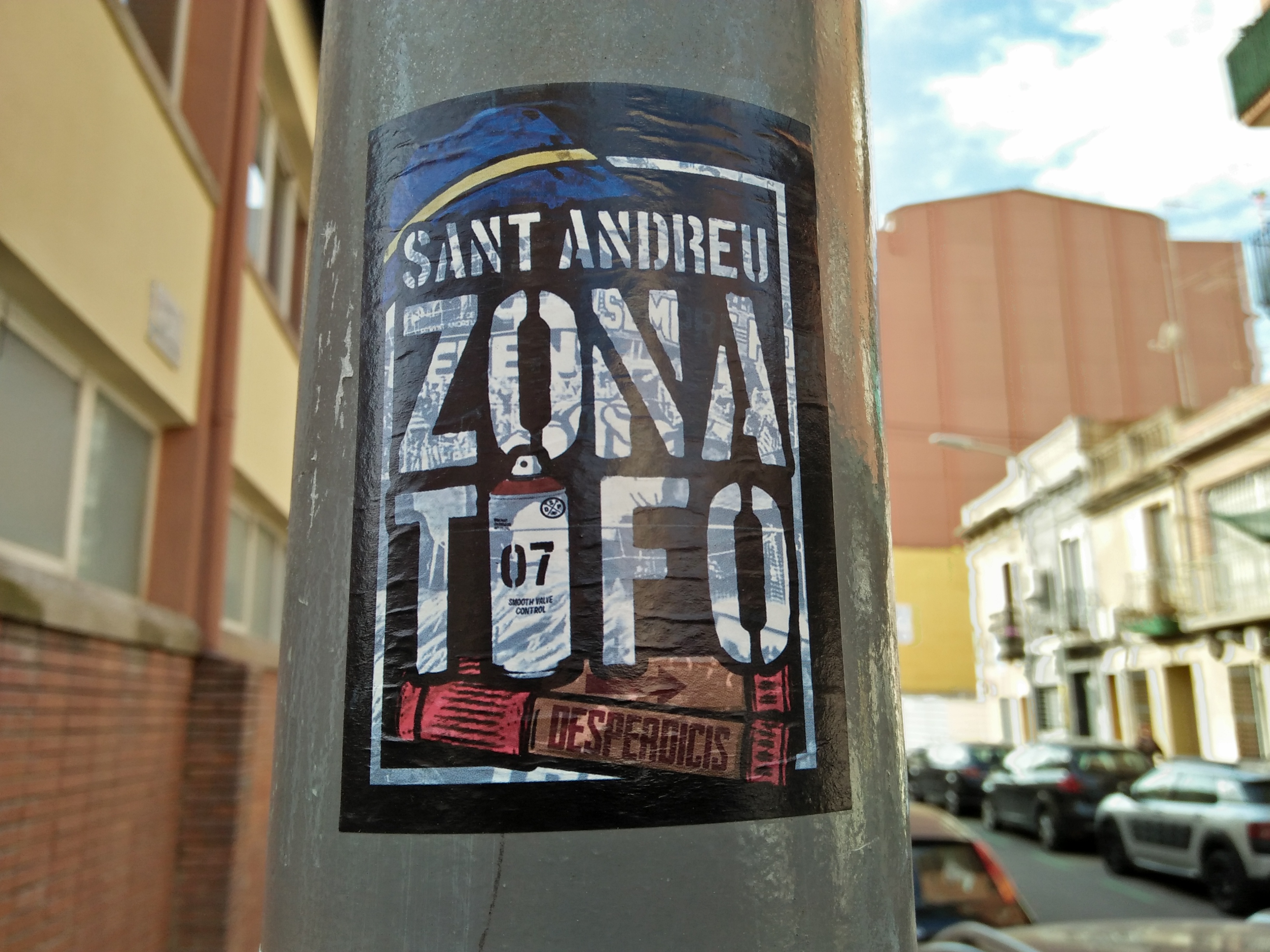 Sant Andreu pegatina