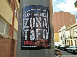 Sant Andreu pegatina