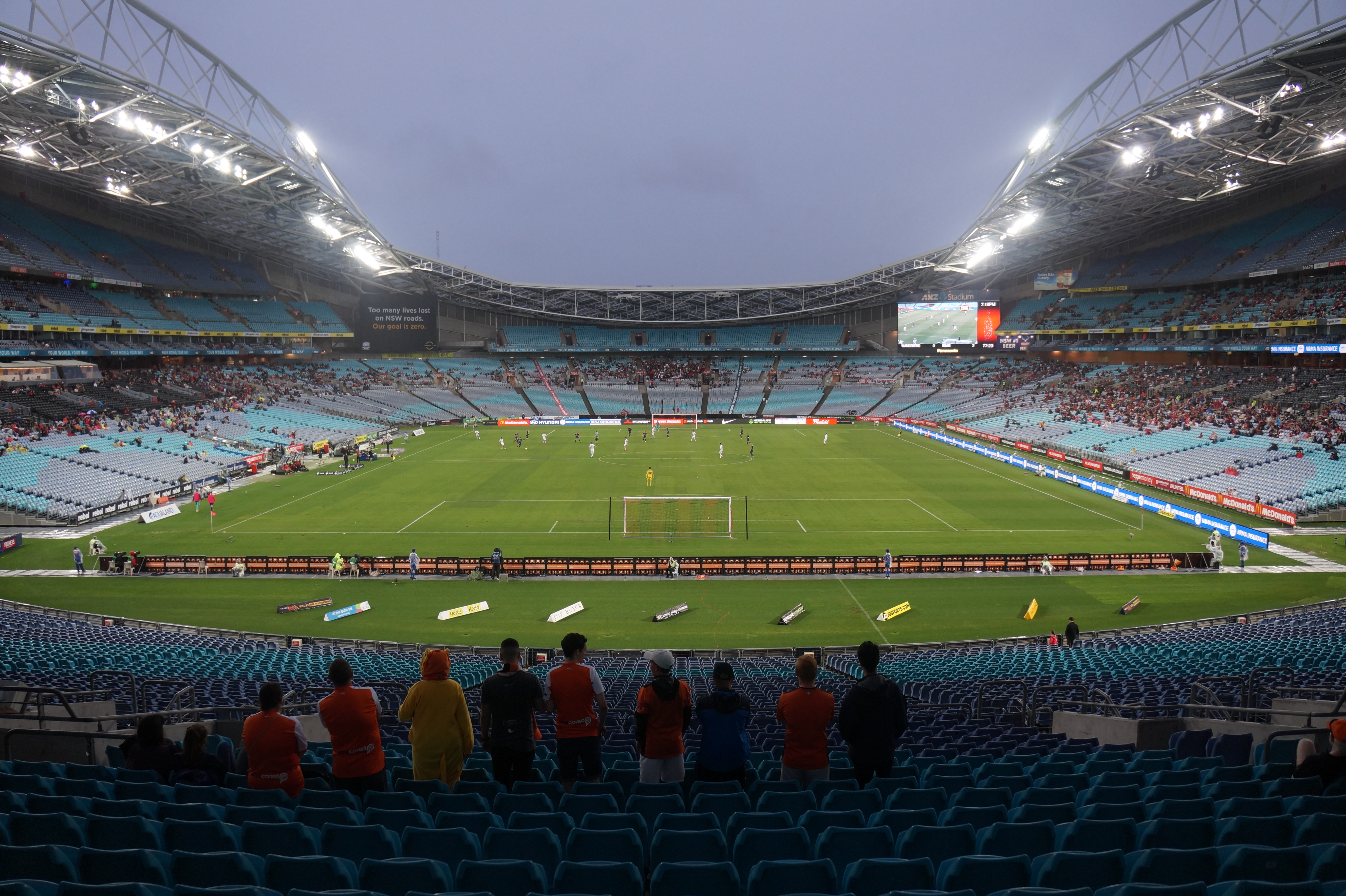 Brisbane Roar away fans