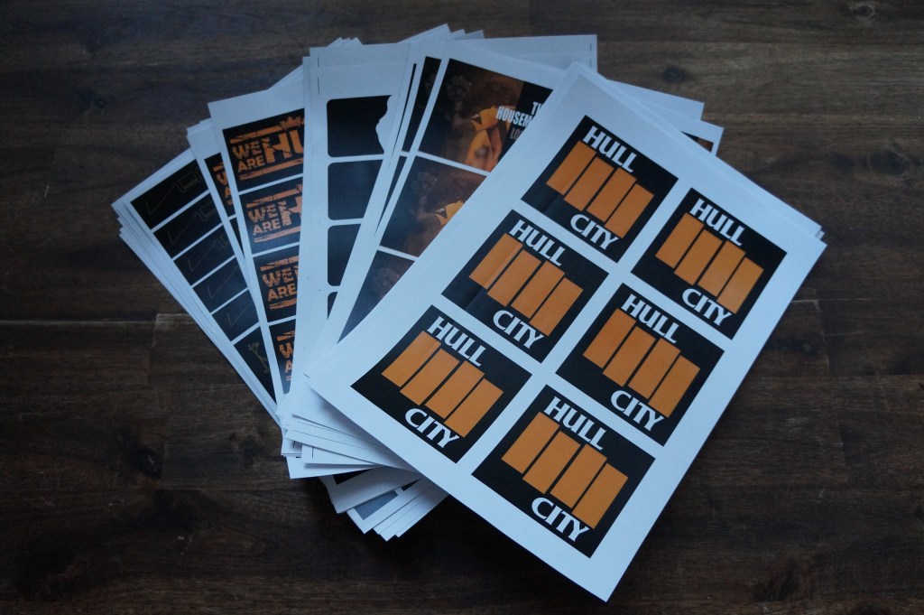 Hull city ultra sticker