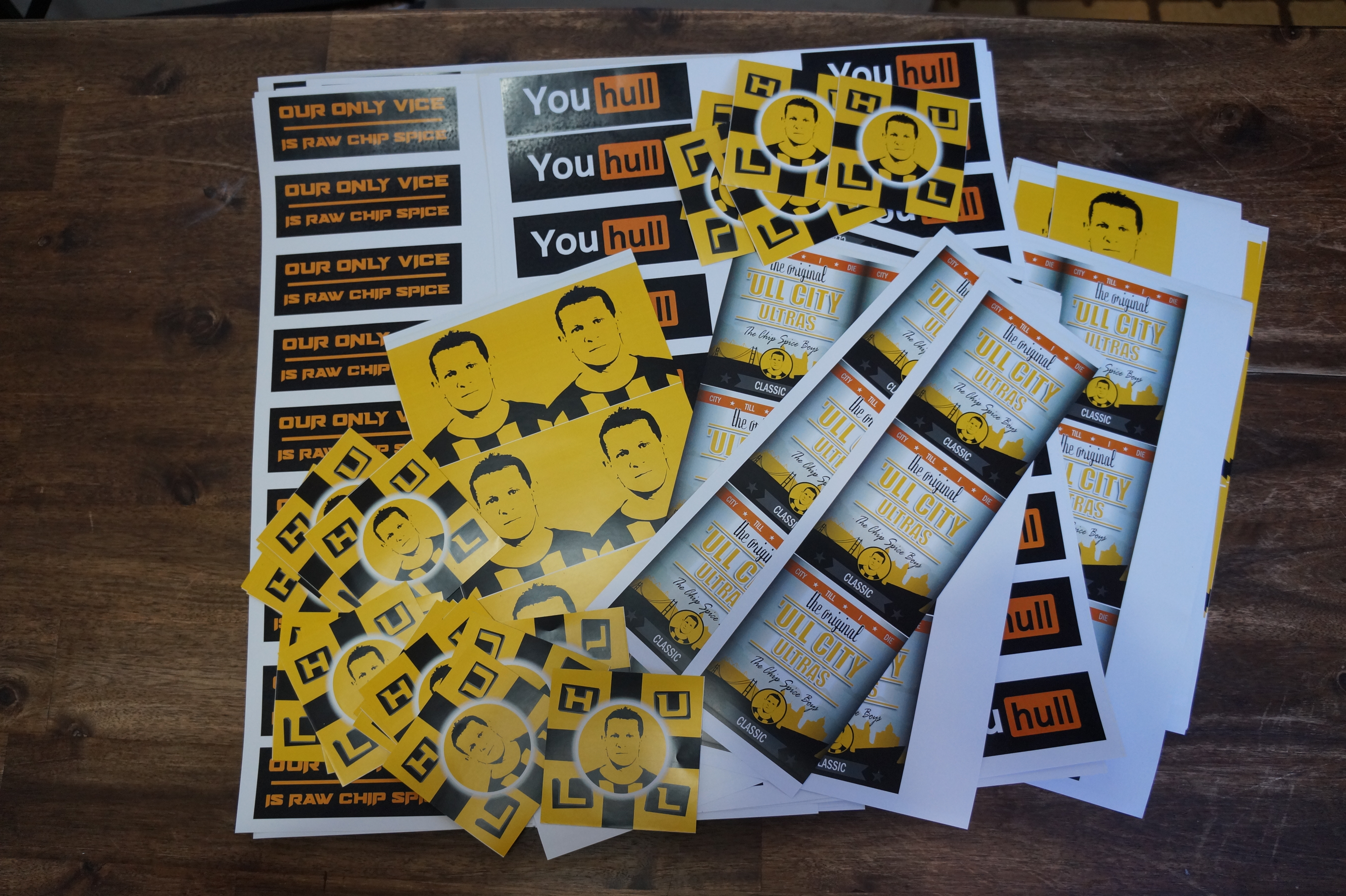Hull City ultras stickers